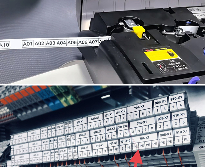 電工專用號碼管打號機TP86A打印材料豐富，現場作業更方便